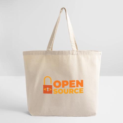 Open Source: Code is Freedom - Eco-Friendly Cotton Tote