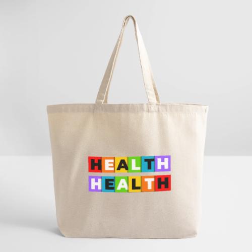 Health in Color - Eco-Friendly Cotton Tote