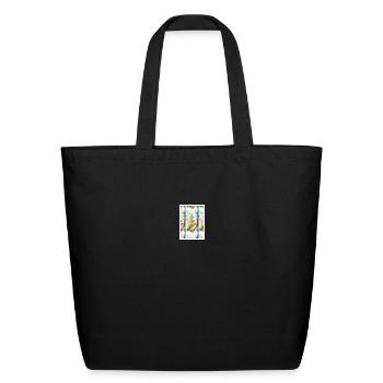 A variation of digital designs unique collection d - Eco-Friendly Cotton Tote - black - Front