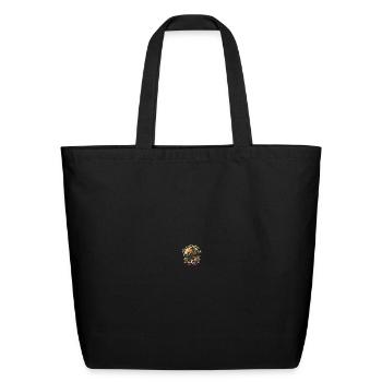 Pine Forest Nature Trees Outdoor - Eco-Friendly Cotton Tote - black - Front