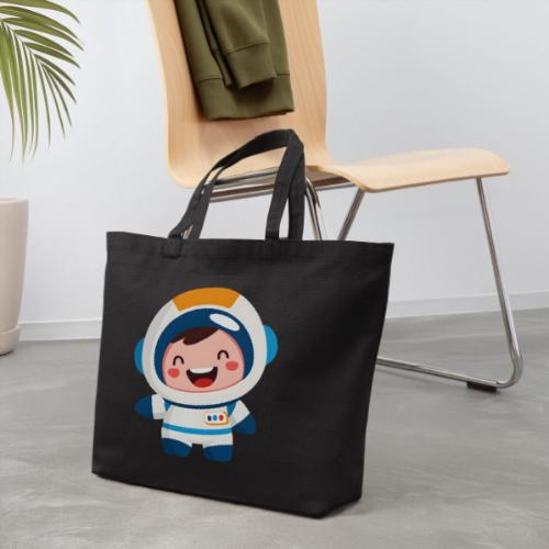 Joyful Baby Astronaut - Eco-Friendly Cotton Tote