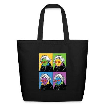 Beethoven Classical Music Musical Composer - Eco-Friendly Cotton Tote - black - Front