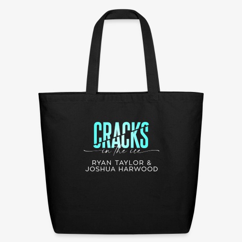 Cracks in the Ice Title White - Eco-Friendly Cotton Tote