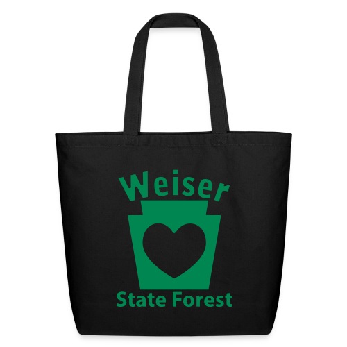 Weiser State Forest Keystone Heart - Eco-Friendly Cotton Tote