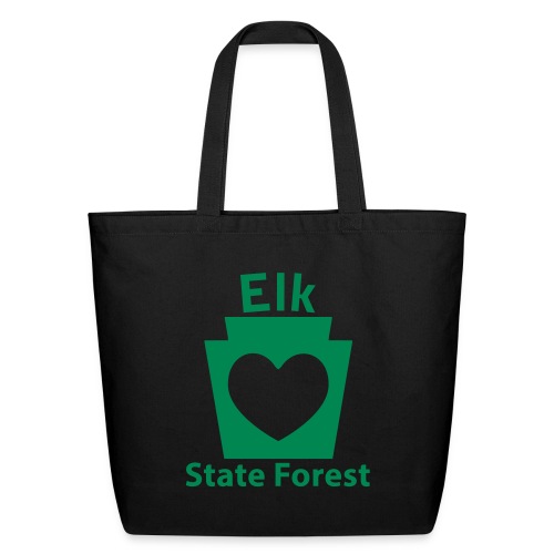 Elk State Forest Keystone Heart - Eco-Friendly Cotton Tote