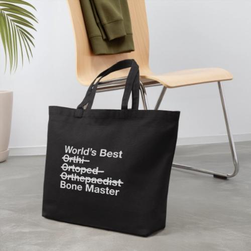 Worlds Best Bone Master - Eco-Friendly Cotton Tote