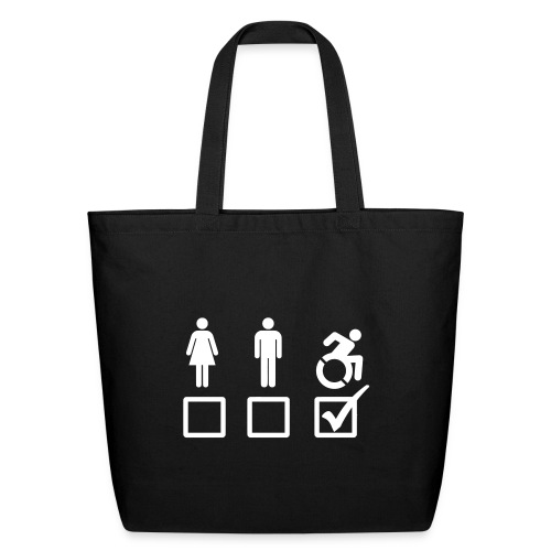 A wheelchair user is also suitable - Eco-Friendly Cotton Tote