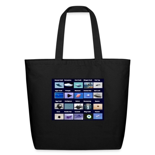All the UFOs - Eco-Friendly Cotton Tote