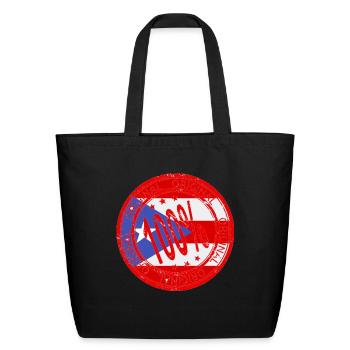 100 ORIGINAL - Eco-Friendly Cotton Tote - black - Front