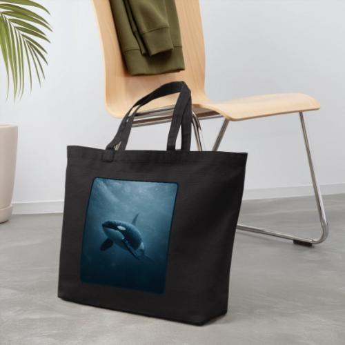 Orca Ocean Wildlife Design - Eco-Friendly Cotton Tote