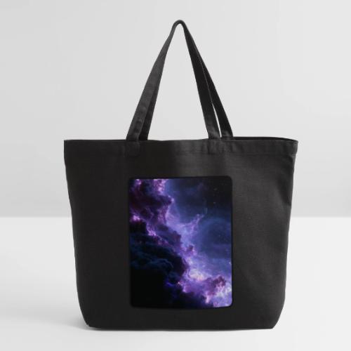 Purple Nebula Space Design - Eco-Friendly Cotton Tote