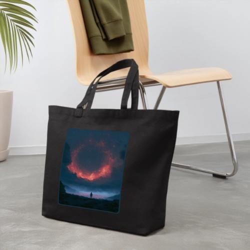 Supernova Reflection Space Scene - Eco-Friendly Cotton Tote