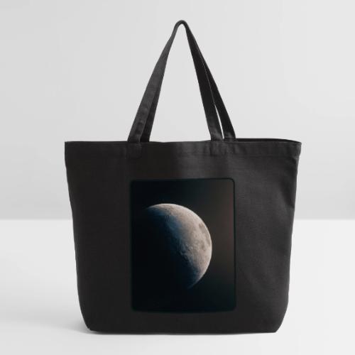 Crescent Moon Celestial Artwork - Eco-Friendly Cotton Tote