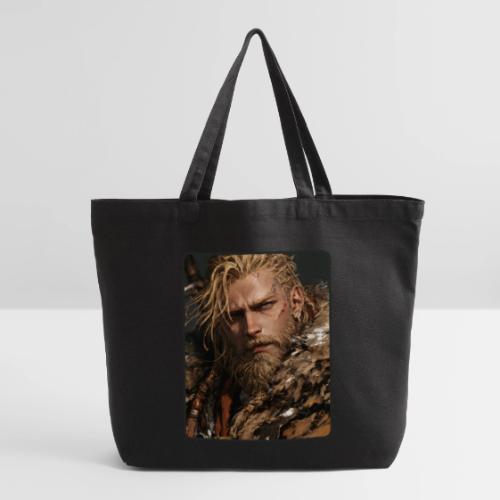 Battle-Scarred Viking Warrior - Eco-Friendly Cotton Tote