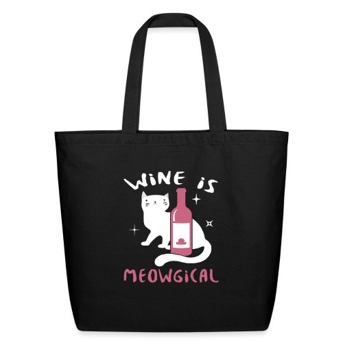 win is meowgical - Eco-Friendly Cotton Tote