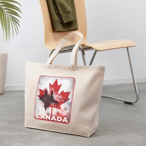Canada's Maple Leaf Pride - Eco-Friendly Cotton Tote