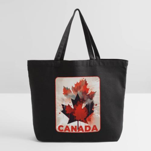 Canada Inked Leaf - Eco-Friendly Cotton Tote