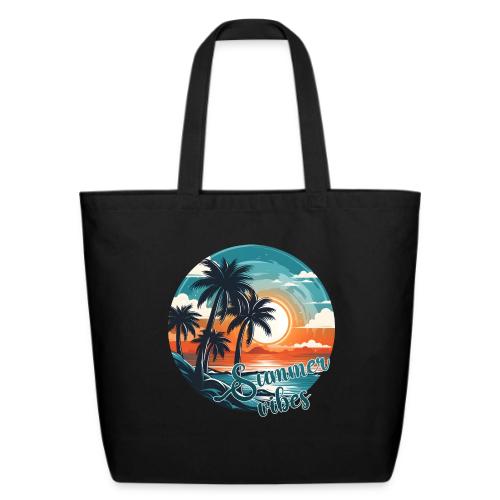 Vintage Summer Vibes - Eco-Friendly Cotton Tote