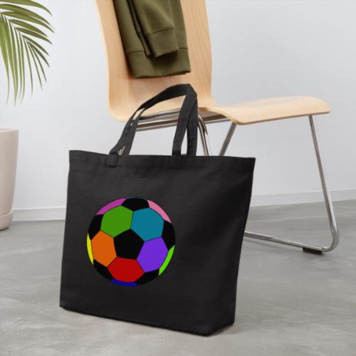 Multi-colored soccer ball - Eco-Friendly Cotton Tote