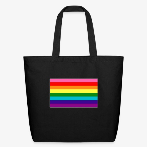 Original Gilbert Baker LGBTQ Rainbow Pride Flag - Eco-Friendly Cotton Tote