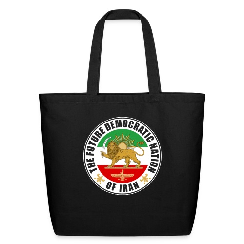 Iran Emblem Old Flag With Lion - Eco-Friendly Cotton Tote