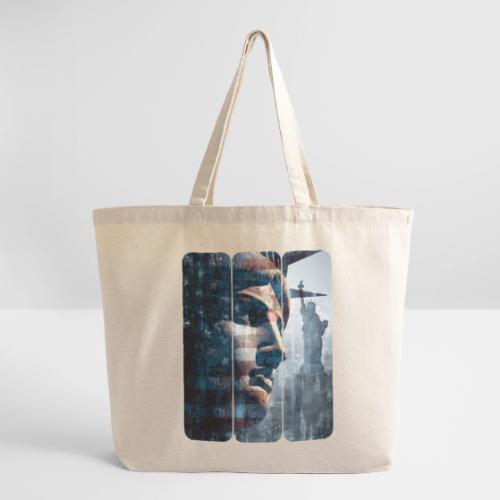USA: Liberty in Three Visions - Eco-Friendly Cotton Tote
