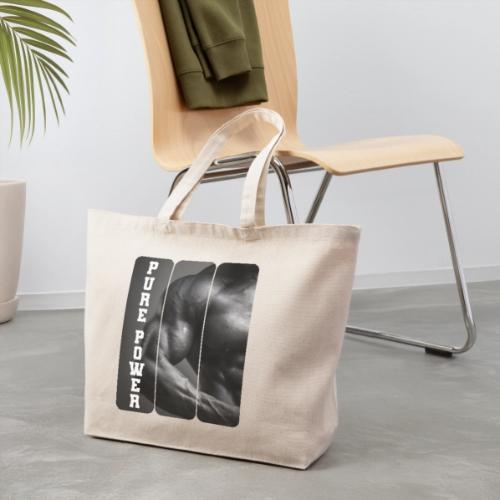 Bodybuilding: Pure Power - Eco-Friendly Cotton Tote