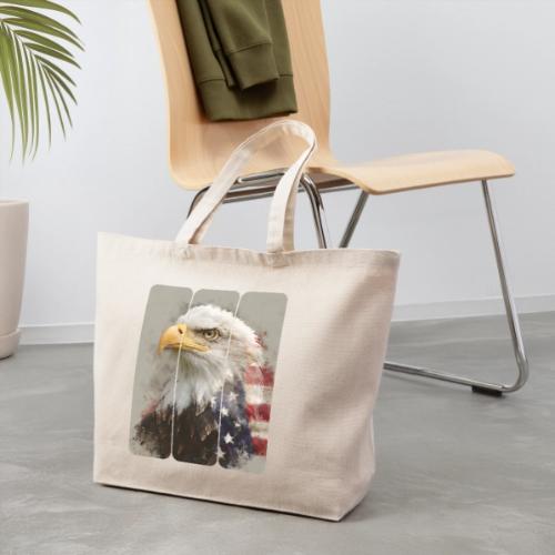 USA: Eagle of the Free - Eco-Friendly Cotton Tote