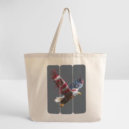 USA: Freedom in Flight - Eco-Friendly Cotton Tote