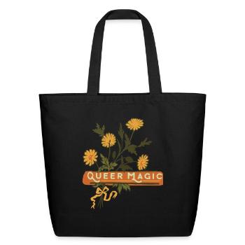 Queer Magic - Eco-Friendly Cotton Tote - black - Front