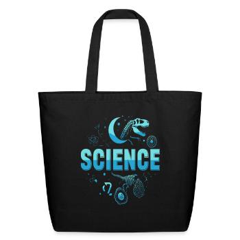 SCIENCE Coexist - Eco-Friendly Cotton Tote - black - Front