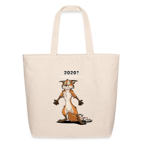 2020? Going great... (for dark backgrounds) - Eco-Friendly Cotton Tote
