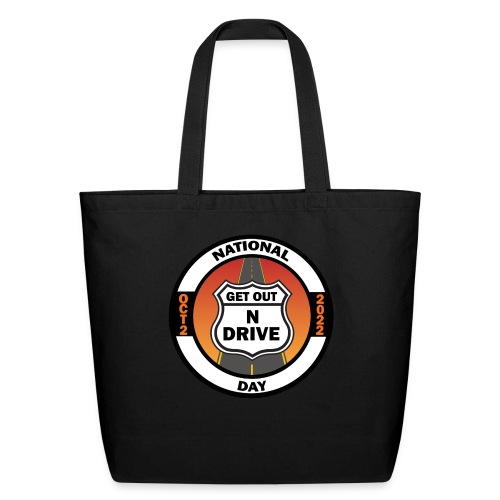National Get Out N Drive Day Office Event Merch - Eco-Friendly Cotton Tote