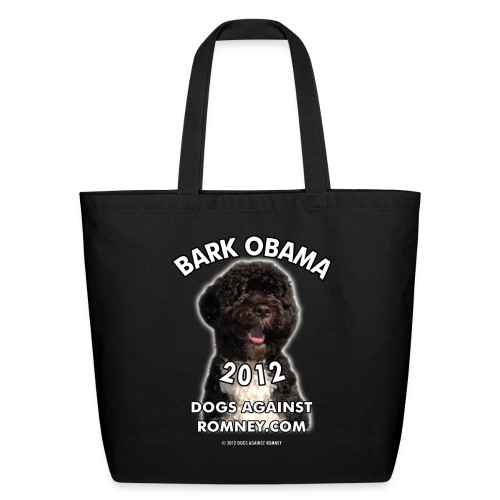 Official Dogs Against Romney Bark Obama 2012 - Eco-Friendly Cotton Tote