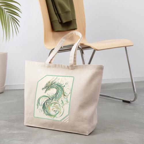 Brush of the Dragon - Eco-Friendly Cotton Tote