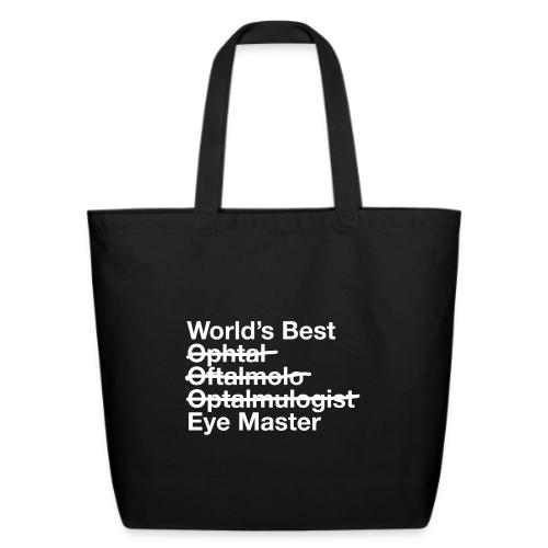 Worlds Best Eye Master Ophthalmologist - Eco-Friendly Cotton Tote
