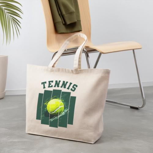 Tennis Motion - Eco-Friendly Cotton Tote