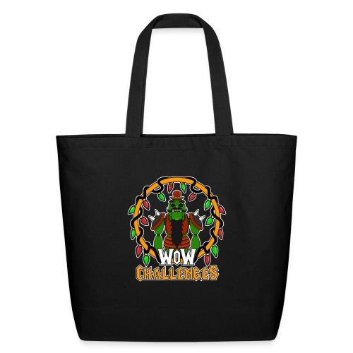 WoW Challenges Holiday Orc WHITE - Eco-Friendly Cotton Tote