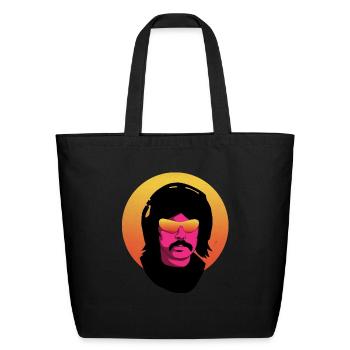 Dr Disrespect Retrowave - Eco-Friendly Cotton Tote - black - Front