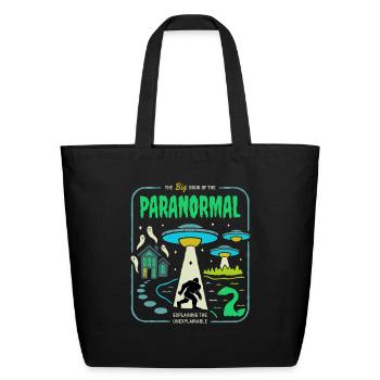 The Big Book Of The Paranormal - Eco-Friendly Cotton Tote - black - Front
