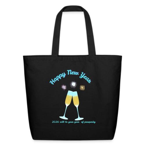 Happy New Year 2026 Prosperity Design - Eco-Friendly Cotton Tote