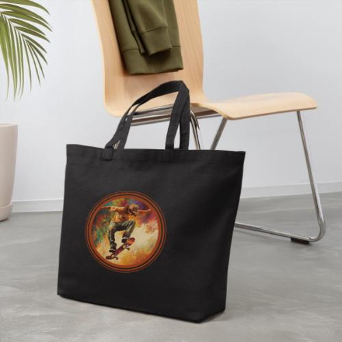 Skateboarding Mode On - Eco-Friendly Cotton Tote