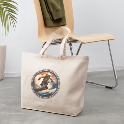 Snowboarding Elevation - Eco-Friendly Cotton Tote