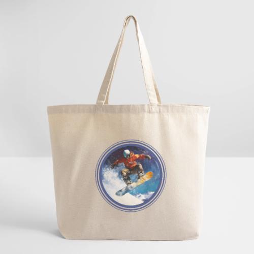 Snowboarding Rush - Eco-Friendly Cotton Tote