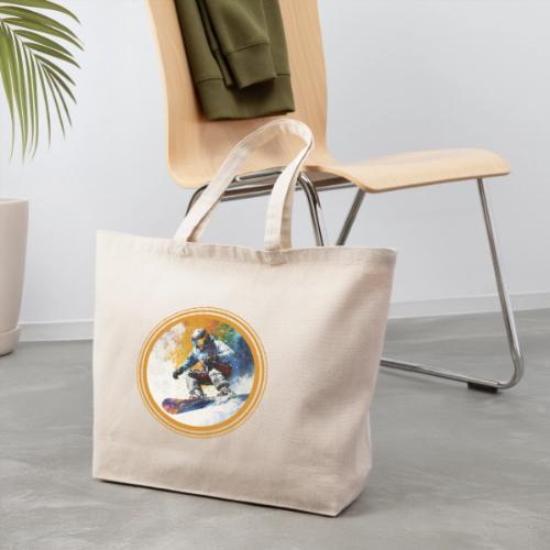 Snowboarding Dreams - Eco-Friendly Cotton Tote