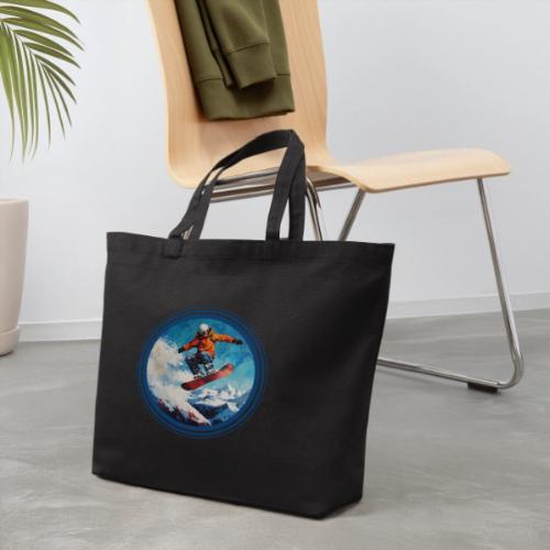 Snowboarding Vibes - Eco-Friendly Cotton Tote