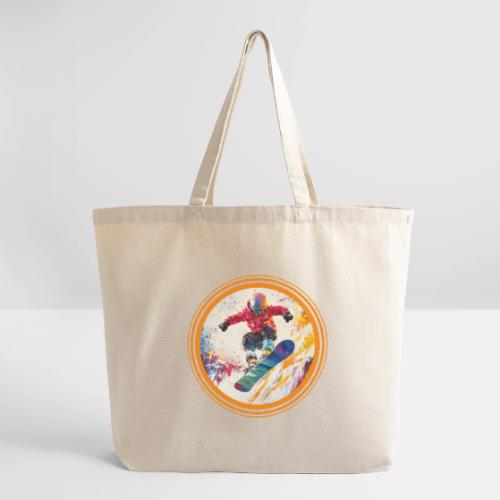 Snowboarding Horizon - Eco-Friendly Cotton Tote