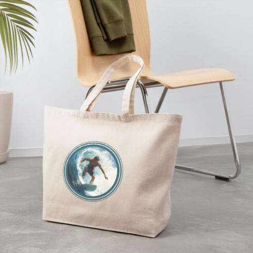 Surfing Horizon - Eco-Friendly Cotton Tote