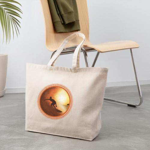 Surfing Vibes - Eco-Friendly Cotton Tote