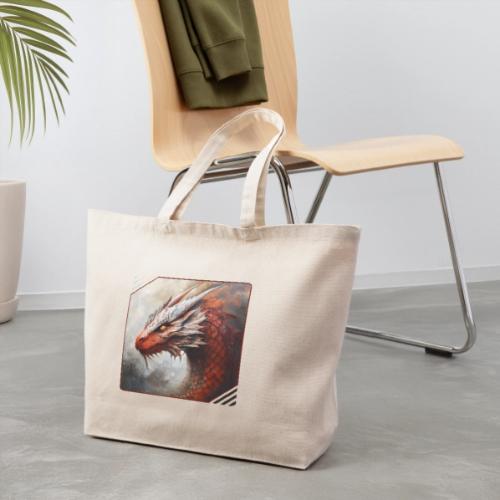 Mystic Dragon Realm - Eco-Friendly Cotton Tote